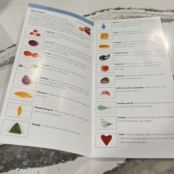 3 Birds Studio Quilled Cardmaking Kit Graceful Season Collection w/ Dime Florals - Picture 6 of 7